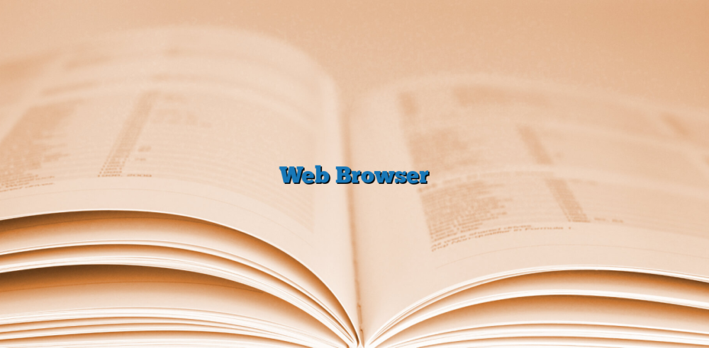 Web Browser